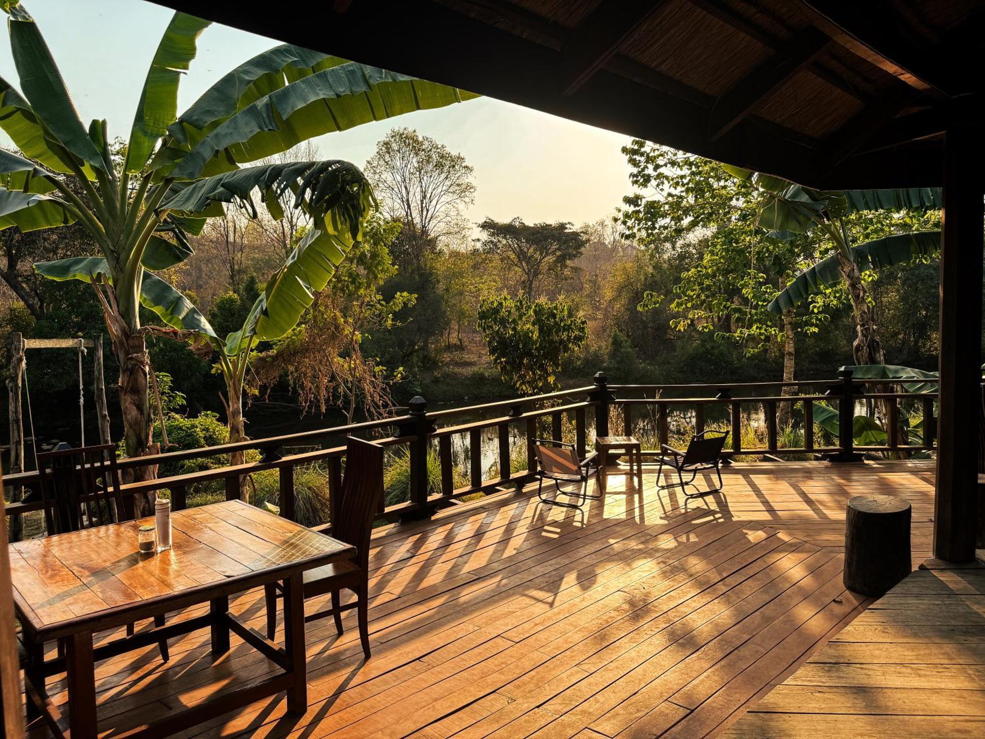 Bolaven Garden Bungalow And Tent - Tad Lo Ban Kiangtat Exterior photo
