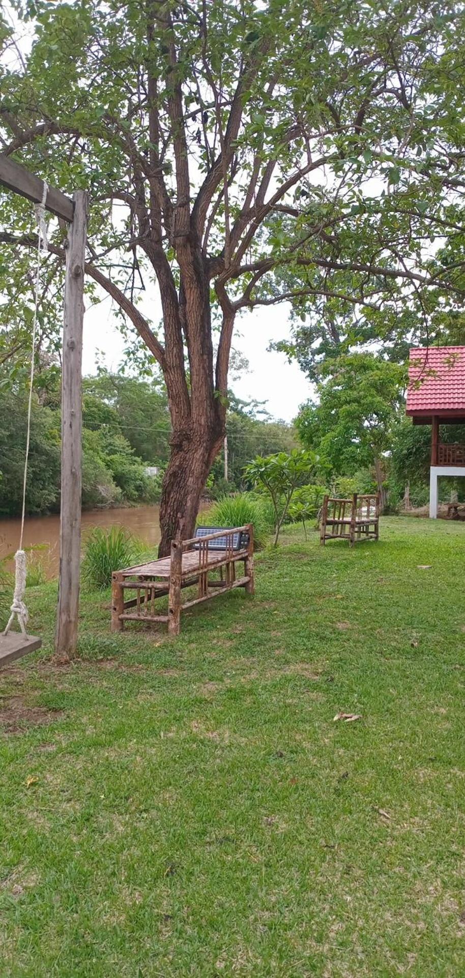 Bolaven Garden Bungalow And Tent - Tad Lo Ban Kiangtat Exterior photo