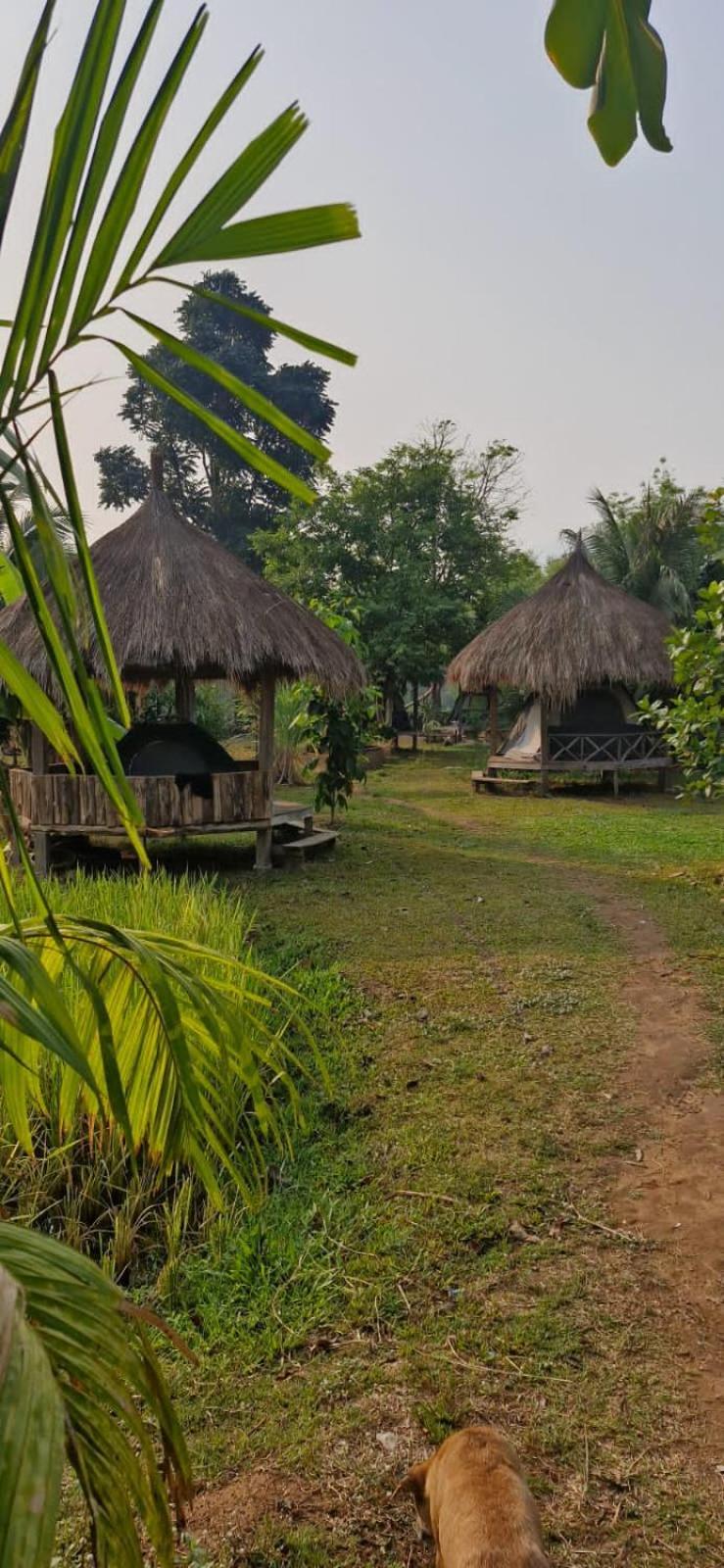 Bolaven Garden Bungalow And Tent - Tad Lo Ban Kiangtat Exterior photo