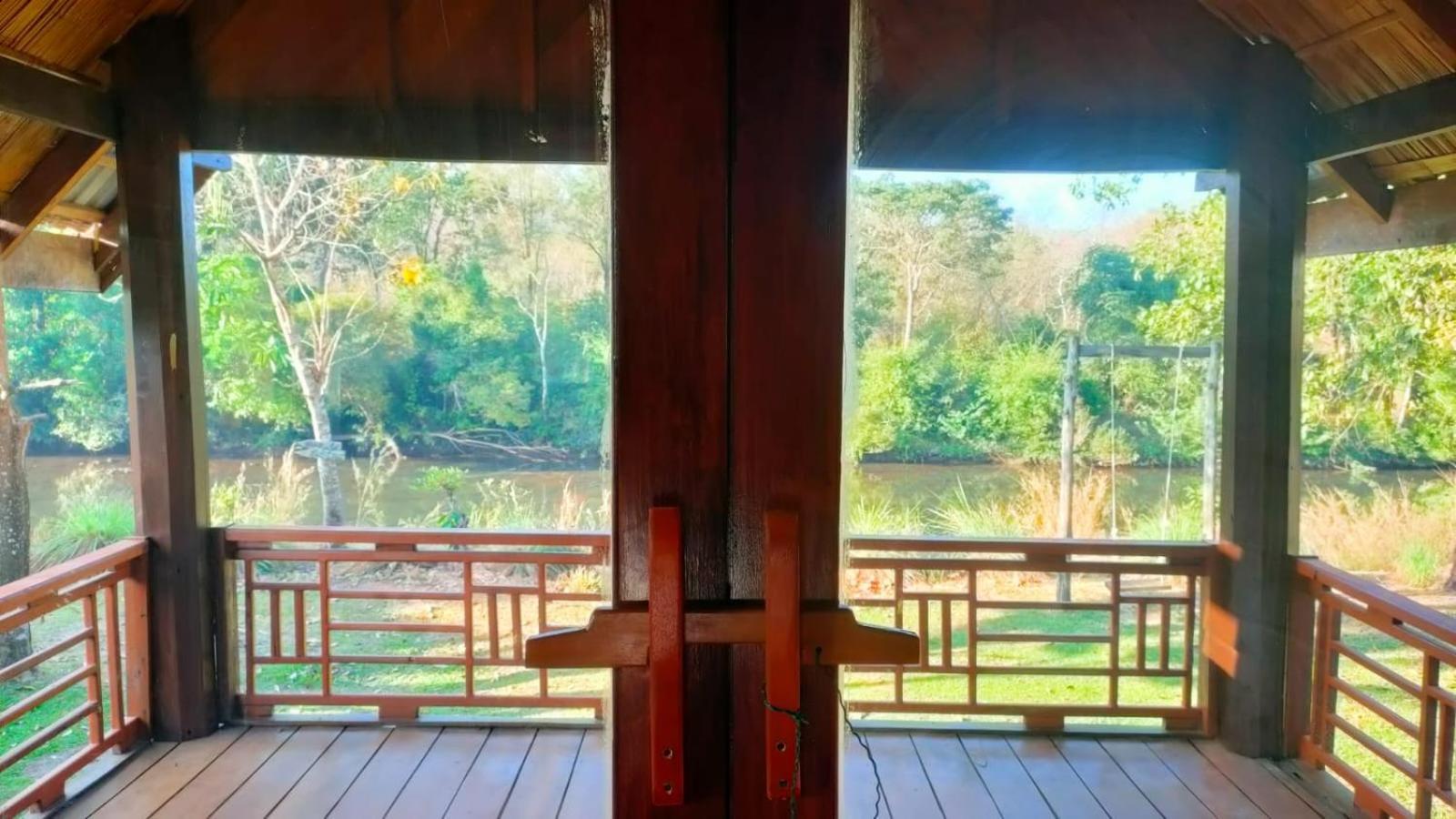 Bolaven Garden Bungalow And Tent - Tad Lo Ban Kiangtat Exterior photo