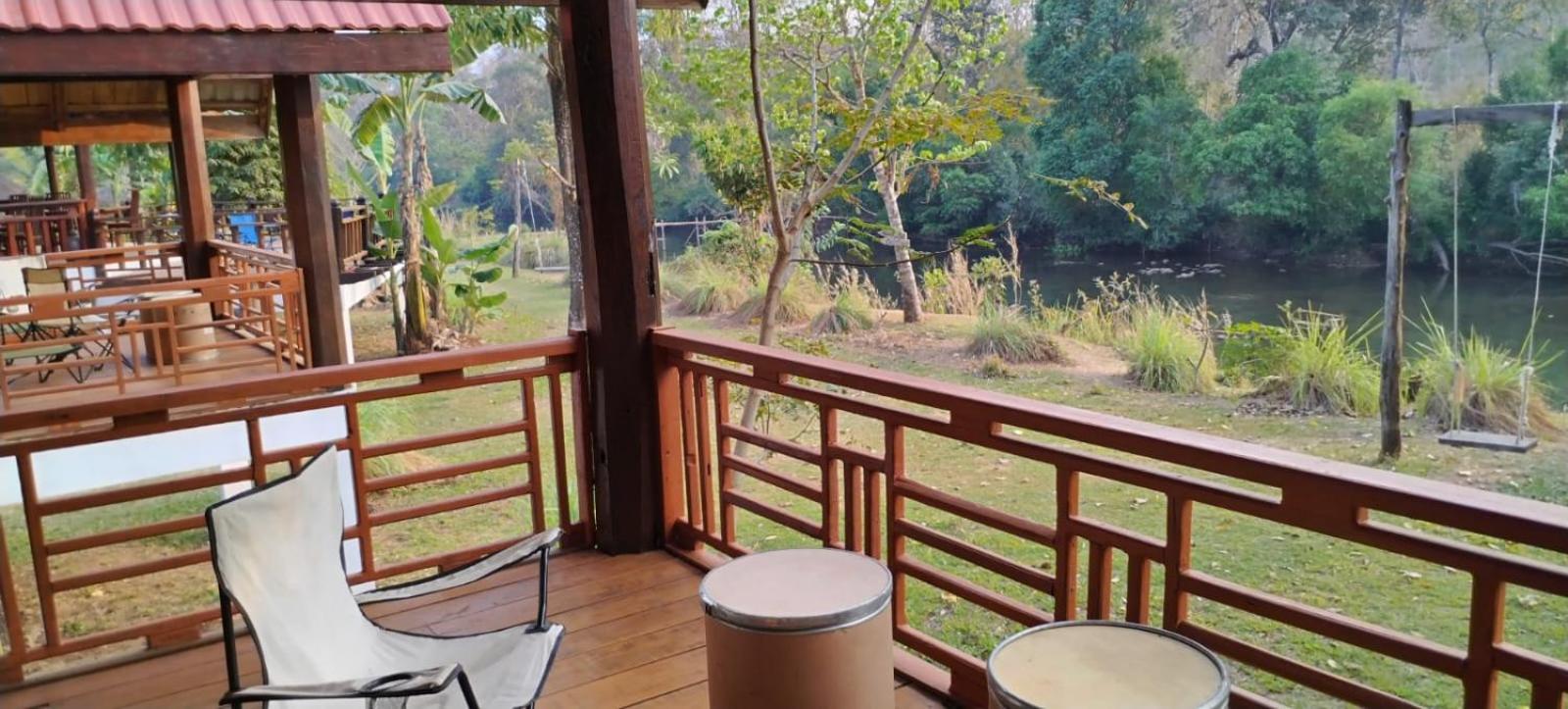 Bolaven Garden Bungalow And Tent - Tad Lo Ban Kiangtat Exterior photo