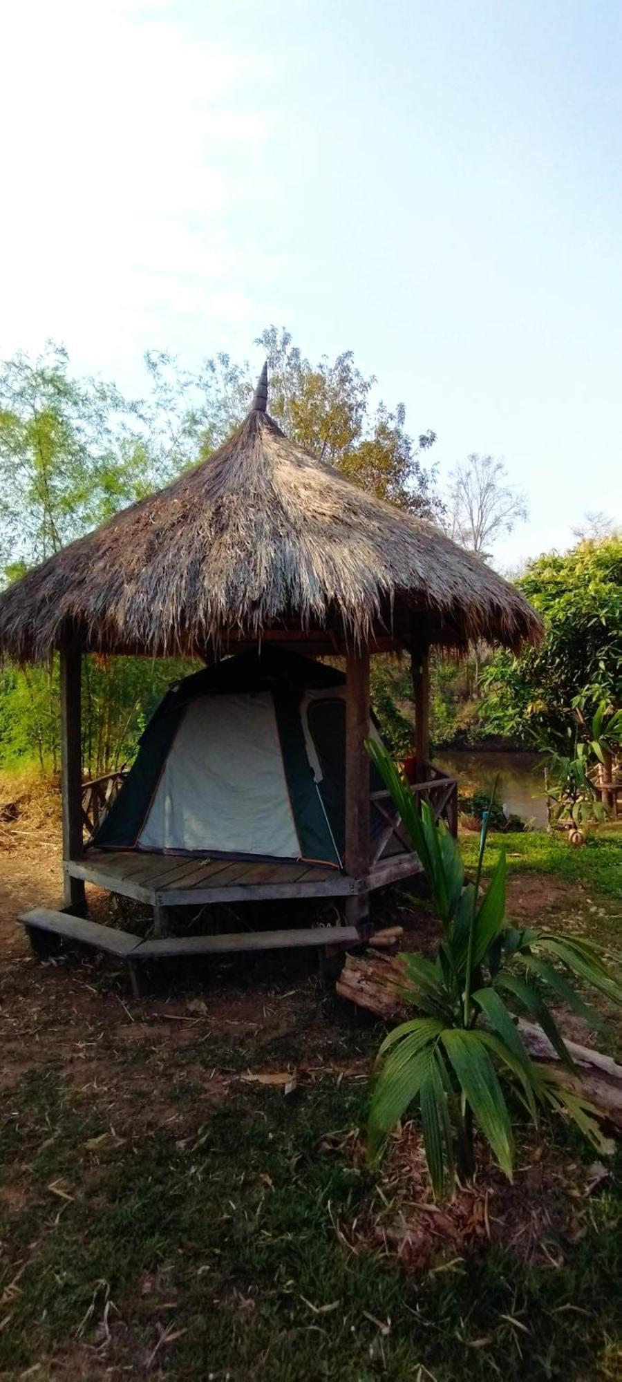 Bolaven Garden Bungalow And Tent - Tad Lo Ban Kiangtat Exterior photo