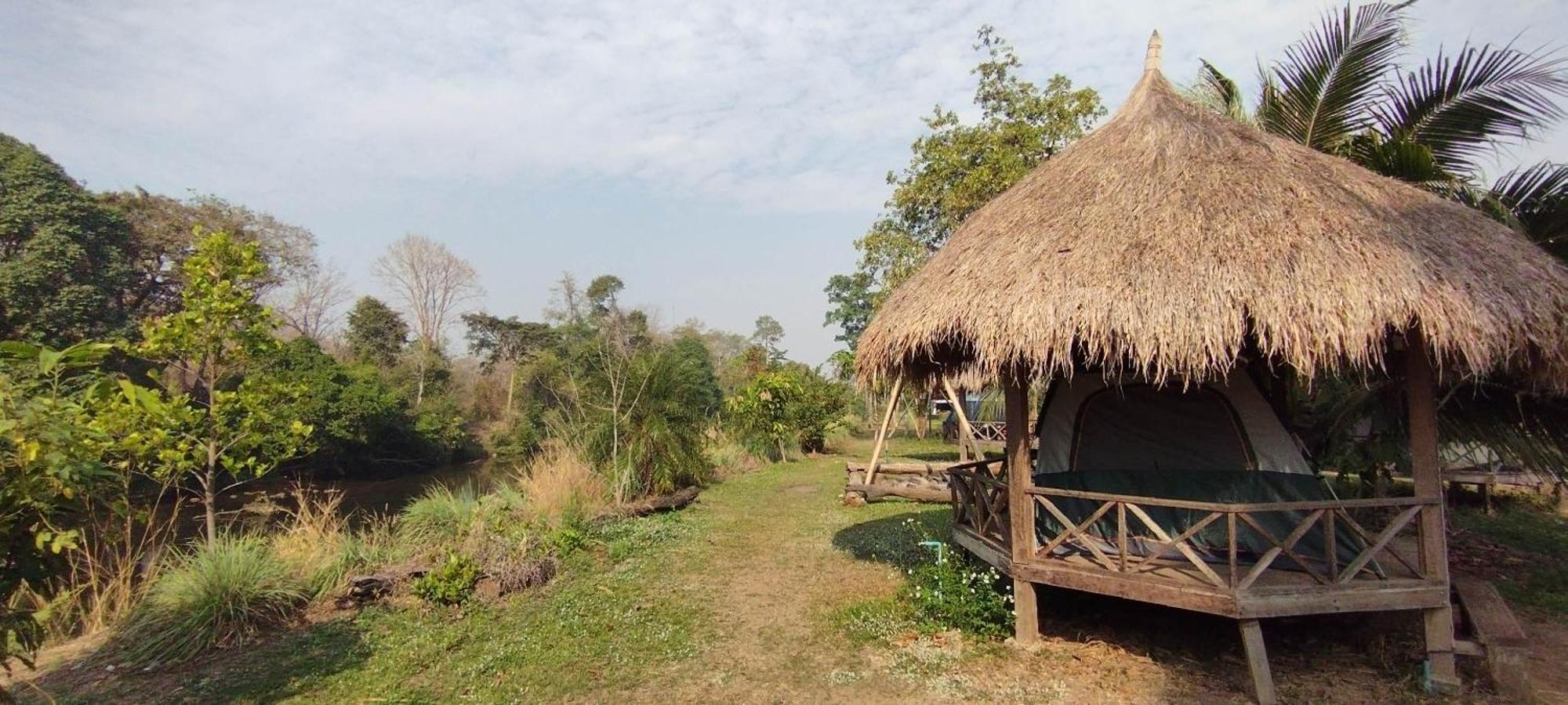 Bolaven Garden Bungalow And Tent - Tad Lo Ban Kiangtat Exterior photo