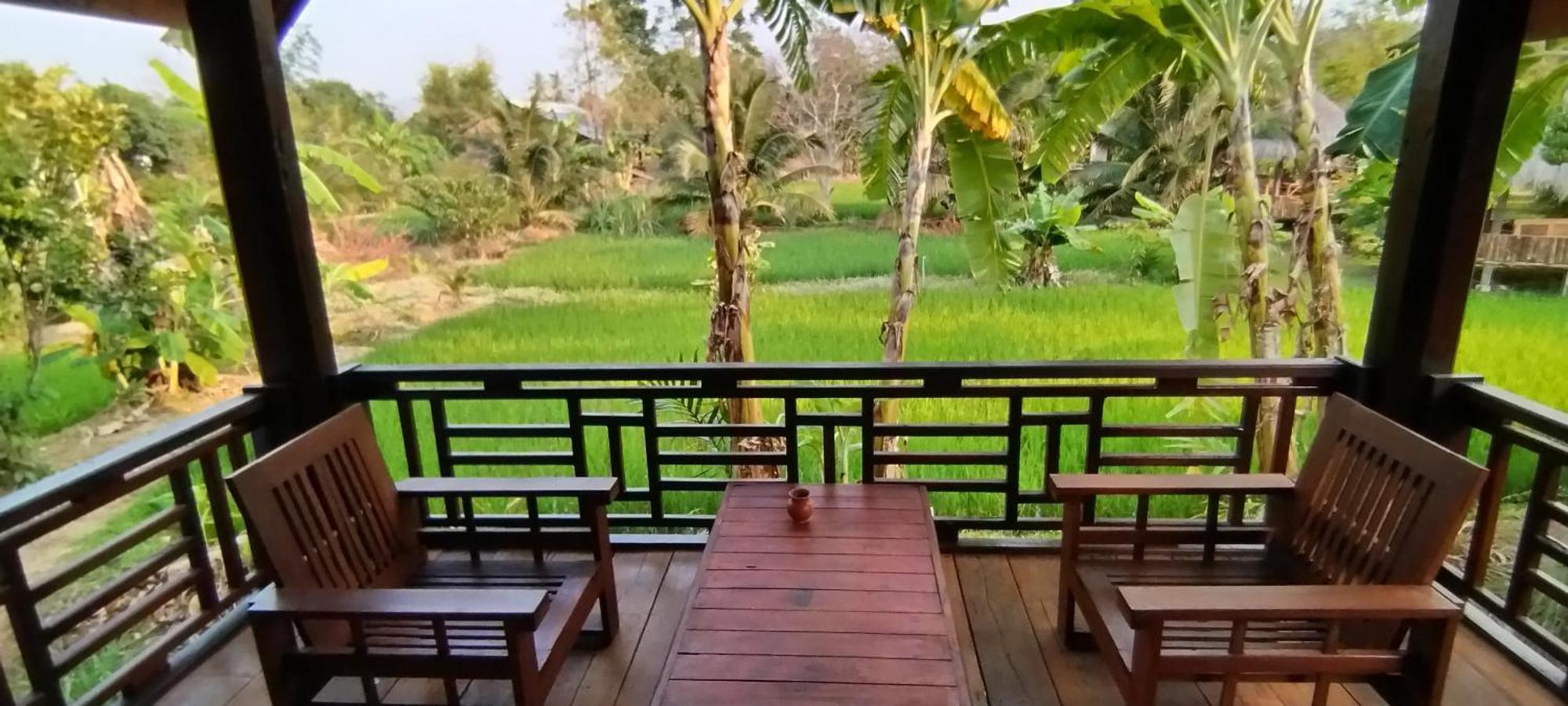 Bolaven Garden Bungalow And Tent - Tad Lo Ban Kiangtat Exterior photo