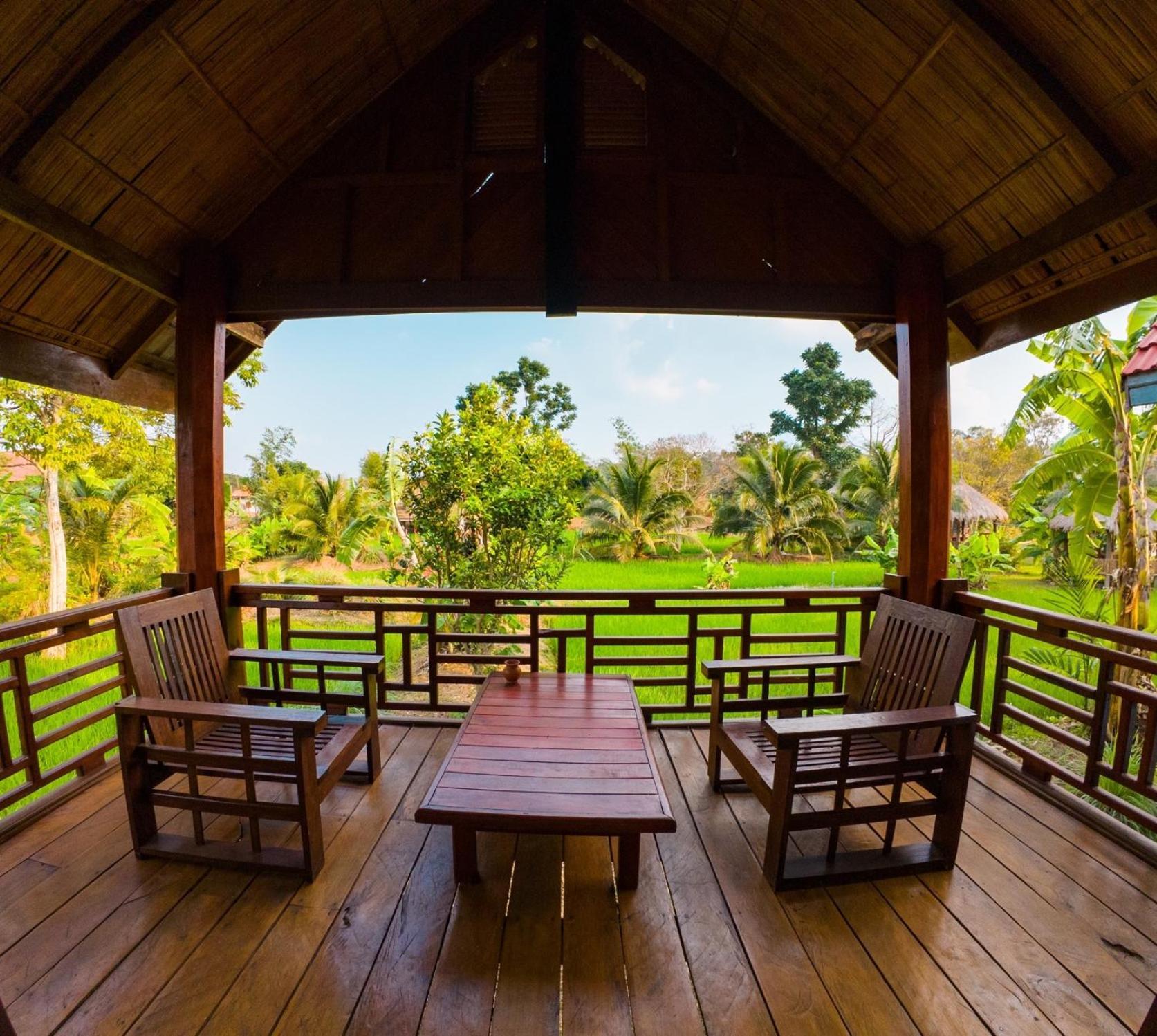 Bolaven Garden Bungalow And Tent - Tad Lo Ban Kiangtat Exterior photo